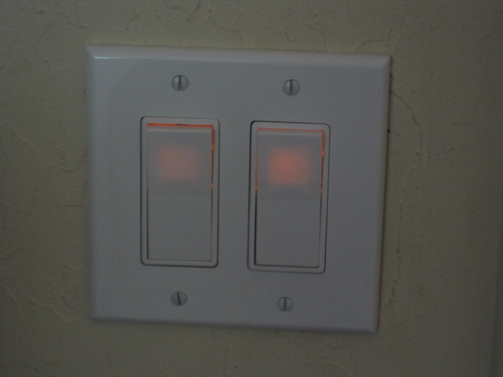 lighted light switch